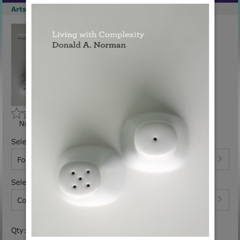 Living with complexity don norman